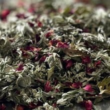 Load image into Gallery viewer, Mugwort Herbal Sleep Tea- Dreams &amp; Roses
