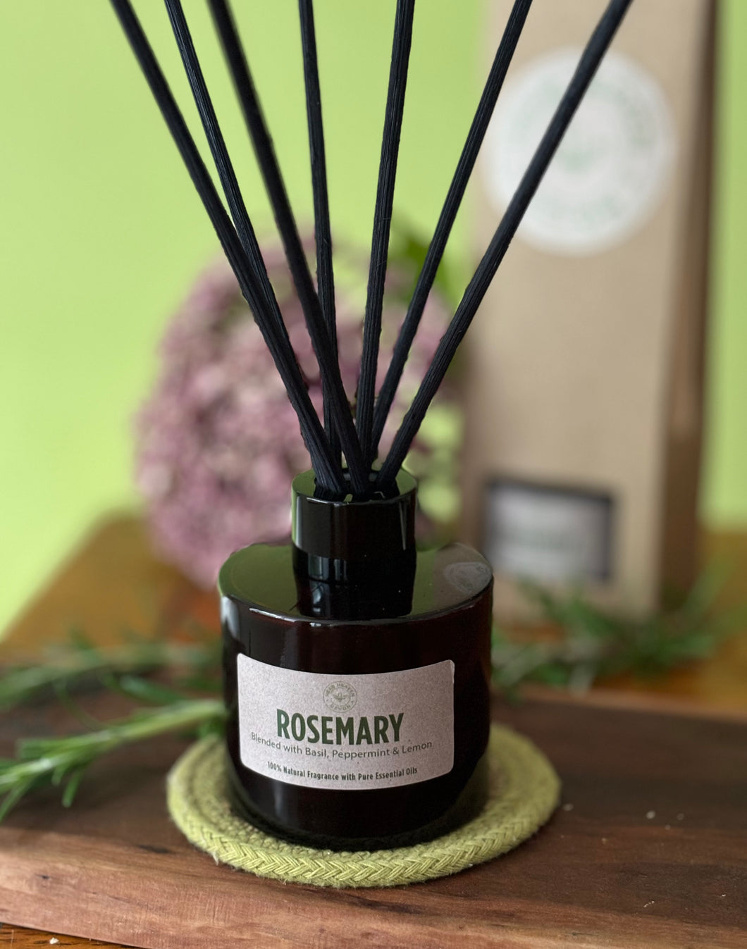 Rosemary with basil, Peppermint & Lemon Diffuser