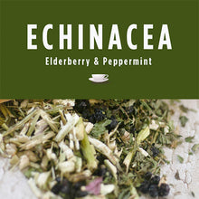 Load image into Gallery viewer, Echinacea, Elderberry &amp; Peppermint Herbal Tea-Pouch
