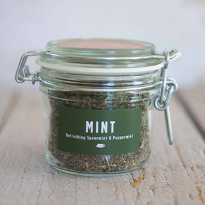 Mint Herbal tea-Reusable Jar
