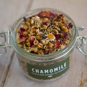 Chamomile & Lavender Herbal Tea-Jar Herbal Tea Herb Heaven Devon 