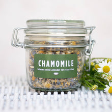 Load image into Gallery viewer, Chamomile &amp; Lavender Herbal Tea-Jar Herbal Tea Herb Heaven Devon Jar 
