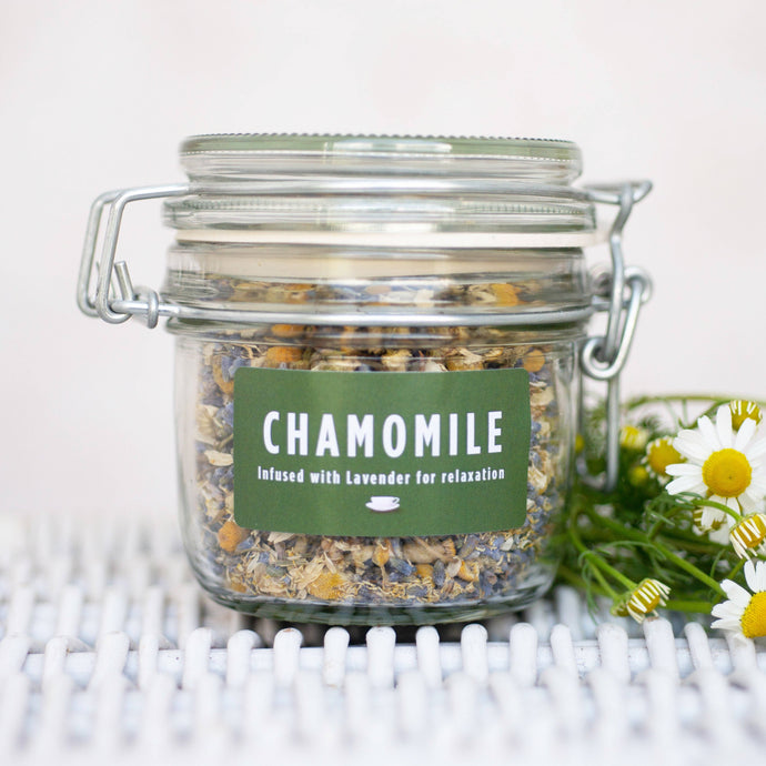 Chamomile & Lavender Herbal Tea-Jar Herbal Tea Herb Heaven Devon Jar 