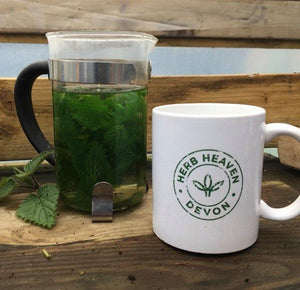 Mint-Spearmint & Peppermint Herbal tea-Jar Herbal Tea Herb Heaven Devon 