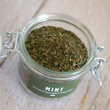 Load image into Gallery viewer, Mint-Spearmint &amp; Peppermint Herbal tea-Jar Herbal Tea Herb Heaven Devon 
